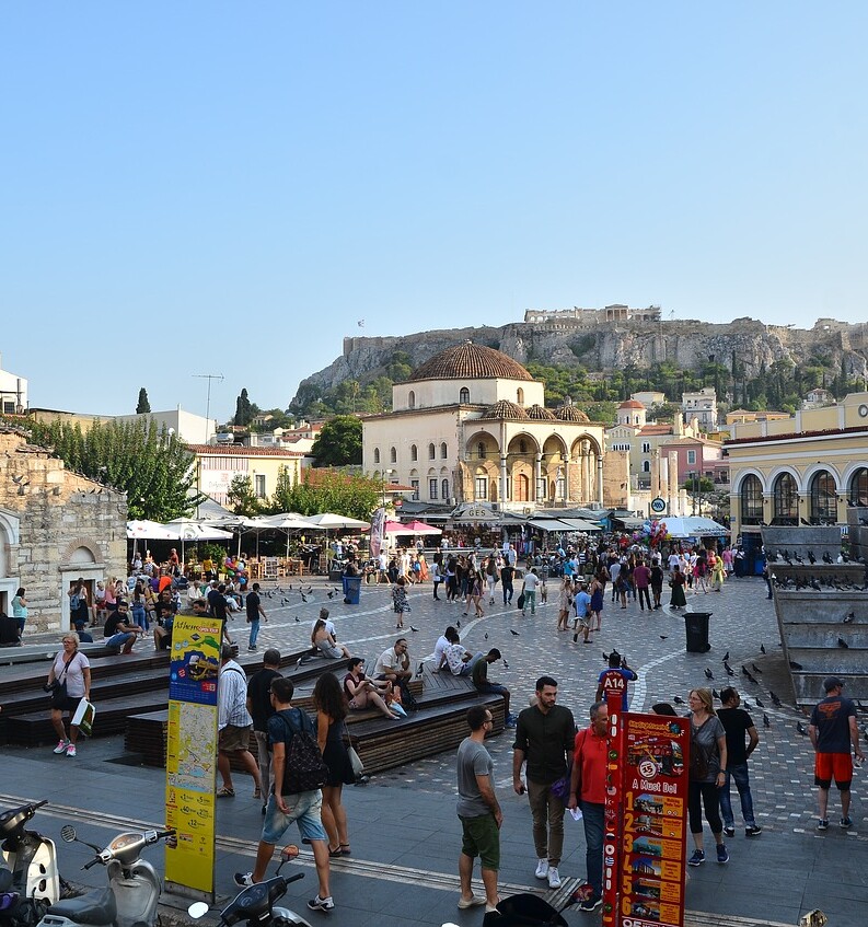 Atene centro citta