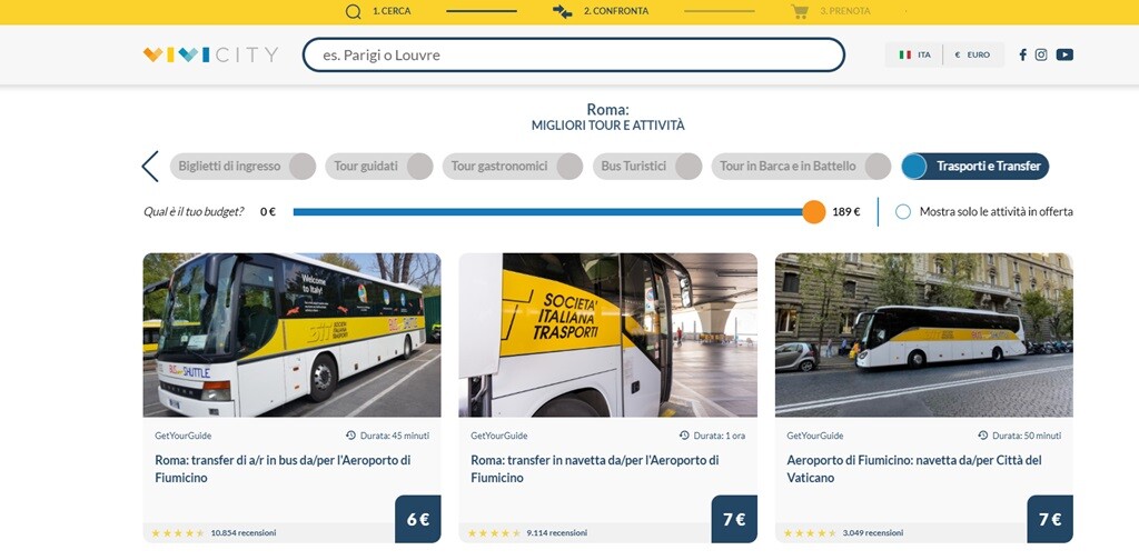 come raggiungere il centro di roma da aeroporto fiumicino