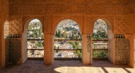 Alhambra palazzo moresco facciata