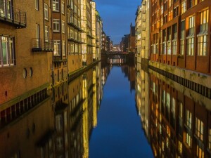 Citta dei magazzini Amburgo