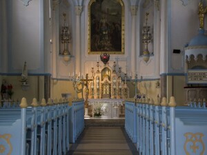 Bratislava chiesa blu