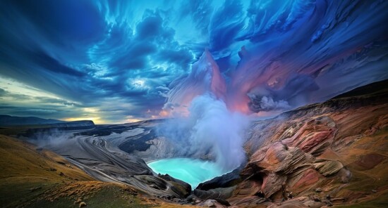 Vulcani, Crateri e luoghi sacri: Le 