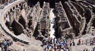 Colosseo visitatori