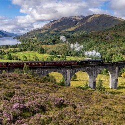 Hogwarts Express: Viaggia a bordo del treno The Jacobite in stile Harry Potter