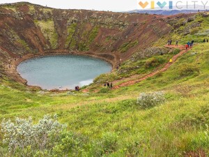 Cratere vulcanico kerid