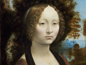 Ginevra de benci dipinto