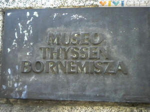 Targa museo thyssen bornemisza