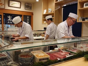 Mercato del pesce Tokyo esposizione