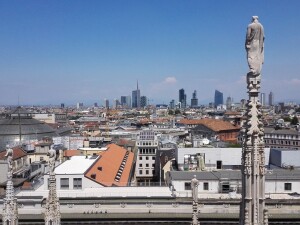 Milano Duomo panorama