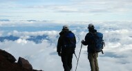 Monte Fuji climber