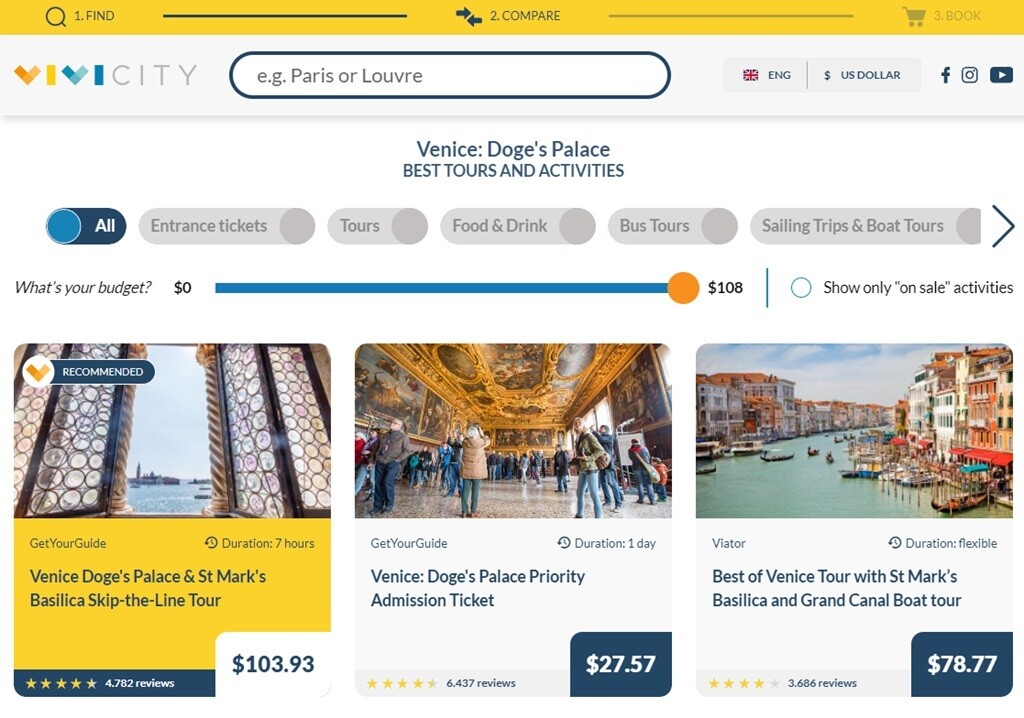 doge palace tickets