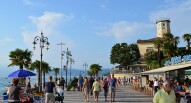 Lazise passeggio Lago di Garda