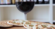 Rimini piadina vino