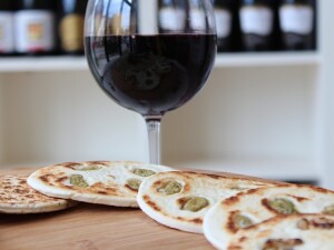 Rimini piadina vino