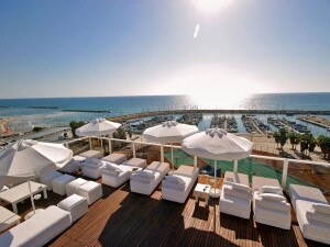 Tel Aviv beach and shore