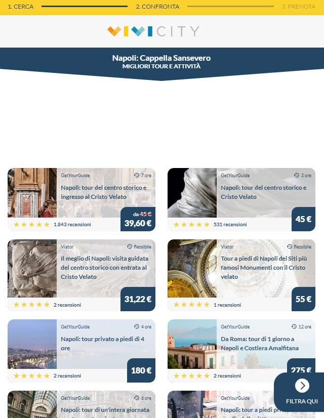 Cristo velato biglietti online vivicity