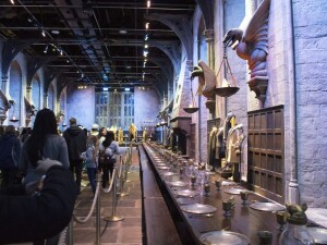 Sala Grande Harry Potter Studios